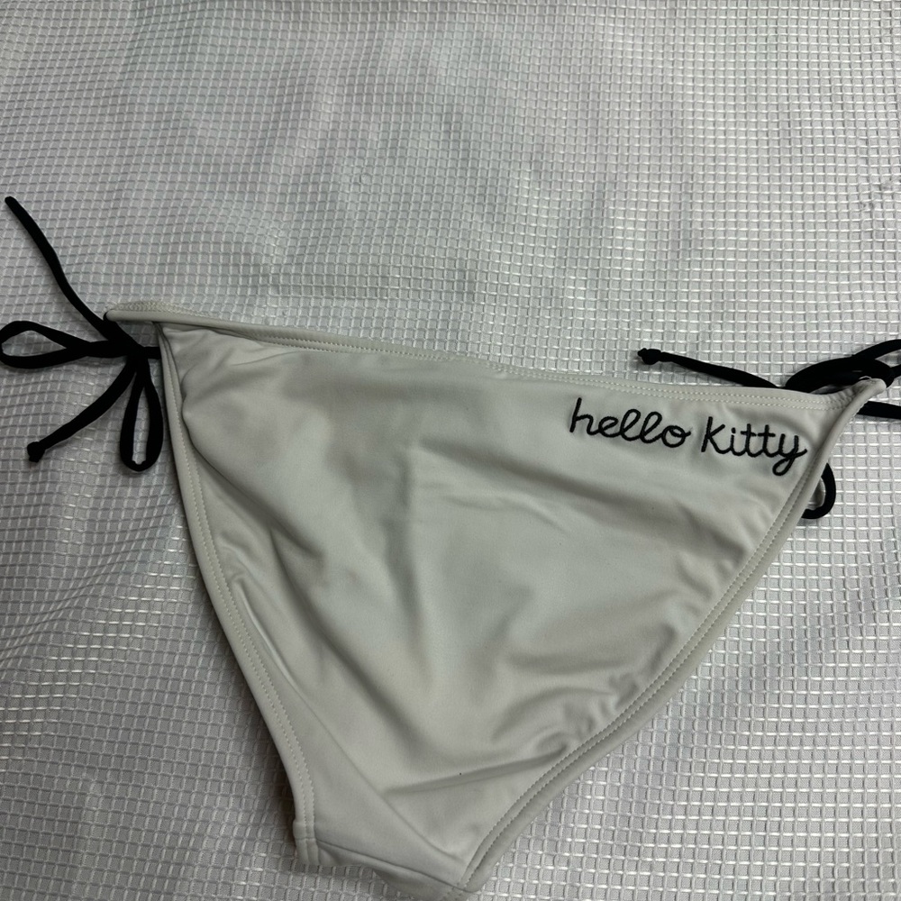 Hello Kitty White Bikini Bottoms